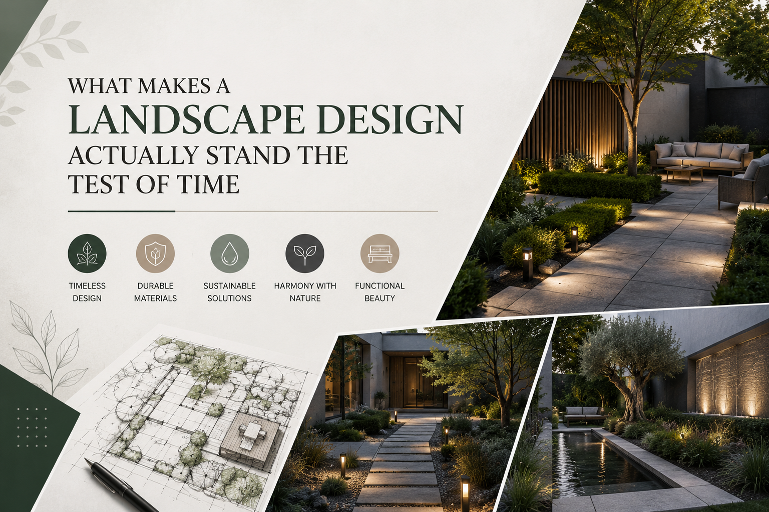 Read more about the article What Makes a Landscape Design Actually Stand the Test of Time